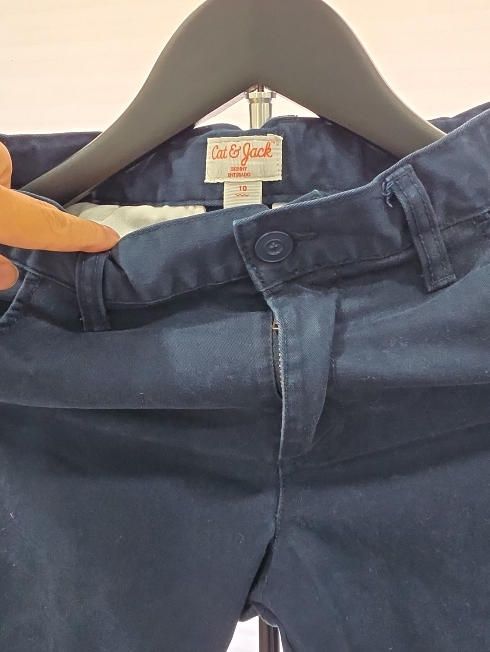 Cat & Jack Navy Blue Kids Chino Pants